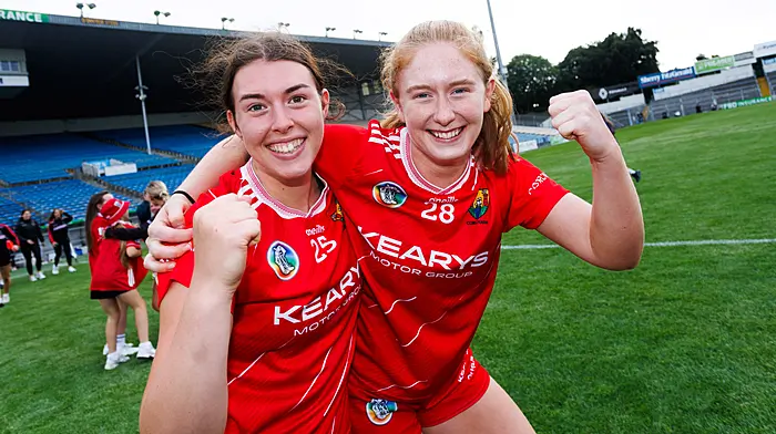 First-half goals propel Cork into sixth straight All-Ireland senior camogie final Image