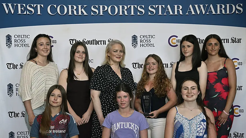Coláiste Pobail Bheanntraí captain Grace Cronin hails cup win as 'the best feeling in the world' Image
