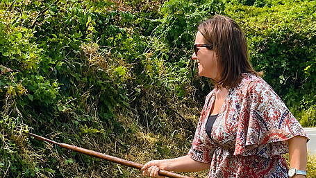 On the verge... Cllr takes action Image