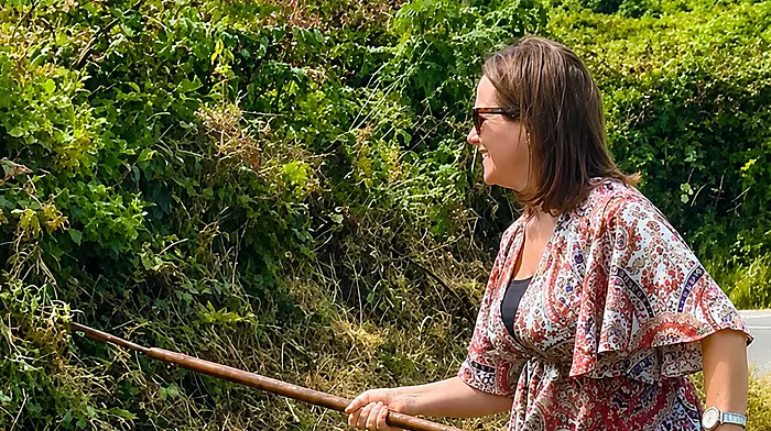 On the verge... Cllr takes action Image