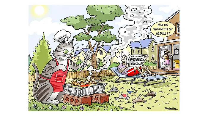 VEERING WEST: Letting nature take its course is hard to stomach – but it’s no sweat for Sammy Image