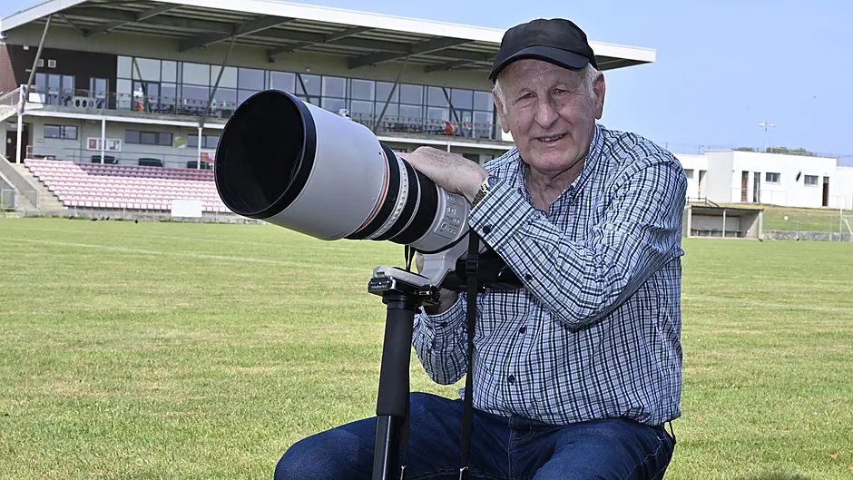 THE MAN BEHIND THE MOMENTS: Paddy Feen reflects on covering over 1,000 games for The Southern Star Image