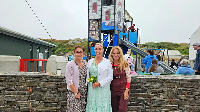 Island life gets a boost as public playground opens on Cape Clear Image