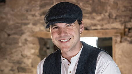 Clock Tik-Toking for woodturner Eoin as he accepts role to promote Heritage Week Image