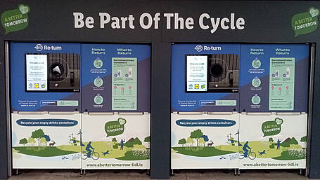 Cork one of tops for returning cans and bottles for recycling – survey Image