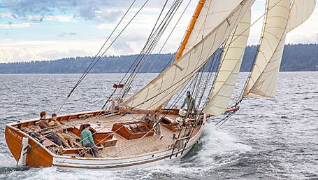 Tally Ho! World’s most celebrated yacht drops anchor in Baltimore Image