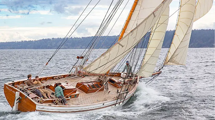 Tally Ho! World’s most celebrated yacht drops anchor in Baltimore Image