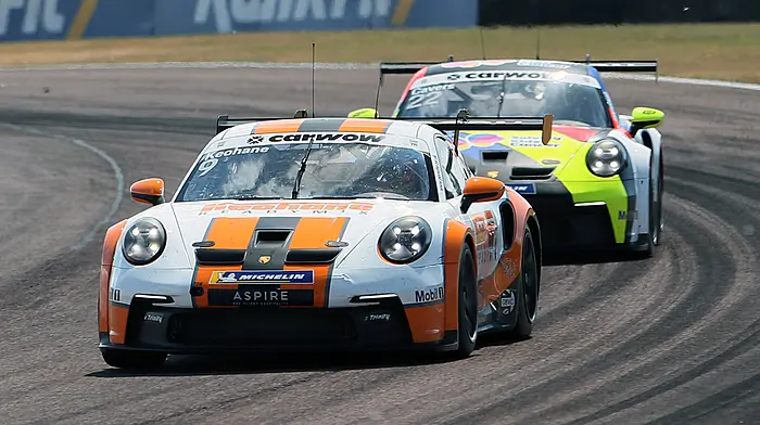 MOTORSPORT: Ballygurteen driver Michael Keohane enjoys his best Porsche outing of the season Image