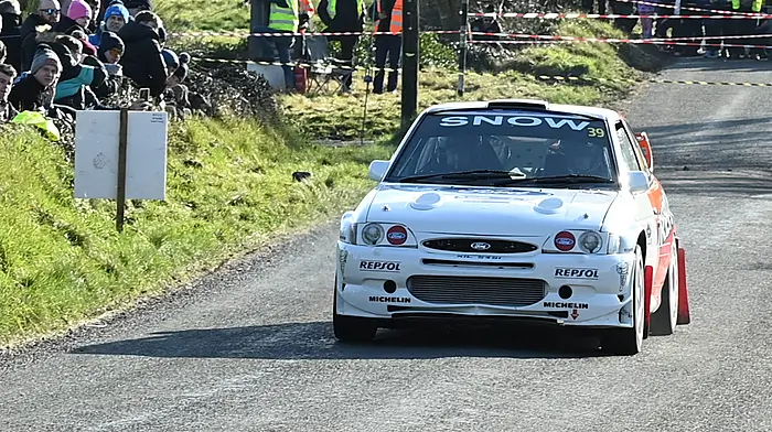MOTORSPORT: Jason McSweeney has chance to extend lead in Irish Tarmac Historic Rally Championship Image