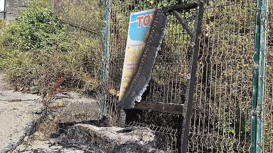 Beach toy box arsonists should pay says Cllr Image