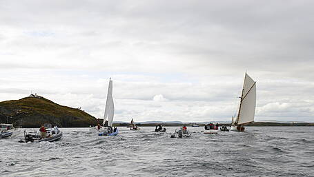 Historic Fastnet winner Tally Ho receives warm Baltimore welcome Image