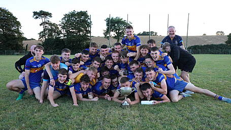 Cork minor Eoghan Ahern the hero for Carrigaline in their Carrigdhoun U21A football final victory over Valley Rovers Image