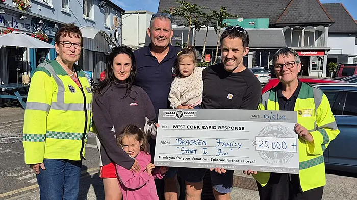 Sam Bracken exceeds target with beach run in memory of mum Finola Image