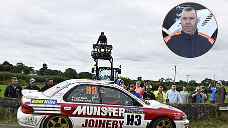 Must-win MRF Tyres Cork '20' Rally for Jason McSweeney to win the Irish Tarmac Historic Rally Championship Image