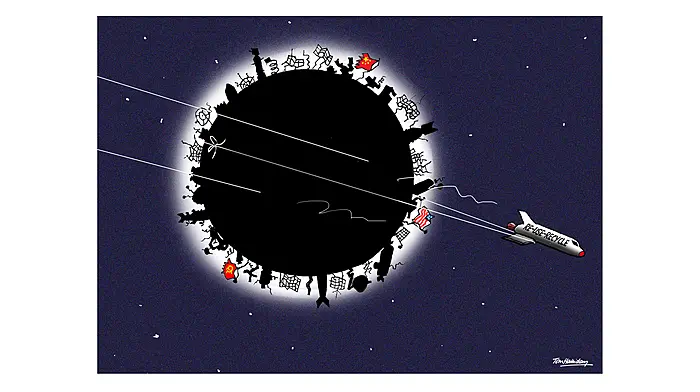 VEERING WEST: Cosmos favours Cork with eclipse and a meteor shower as a late support act Image