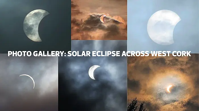 PHOTO GALLERY: Solar Eclipse across West Cork Image