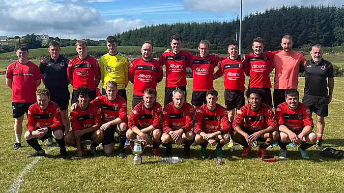 Robbie McQueen strikes twice to secure Michael Cronin Cup for Drinagh Rangers Image