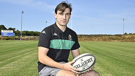'In Portugal, because the style of rugby is so open and frantic, it suits me better in the back three' Image