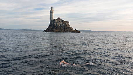 Record breaker Owen swims to Mizen Head to raise funds for RNLI Image