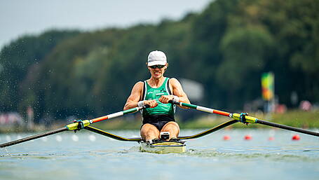Fintan McCarthy through to quarter-finals at World Rowing Championships in Amsterdam Image