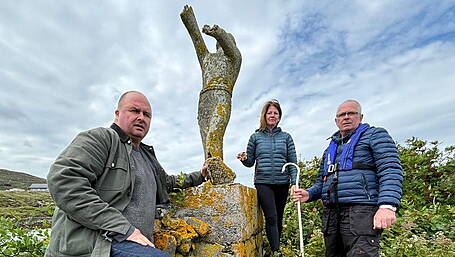 Island in Hebrides to unveil statue celebrating link to St Finbarr of Cork Image