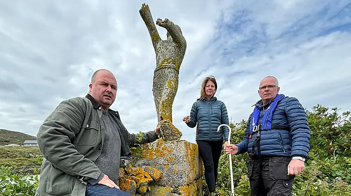 Island in Hebrides to unveil statue celebrating link to St Finbarr of Cork Image