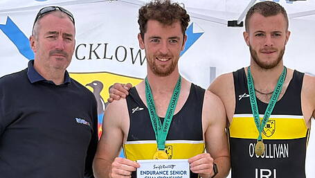 Ring Rowing Club duo Noel Creedon and Neil O’Sullivan strike gold at coastal championships Image