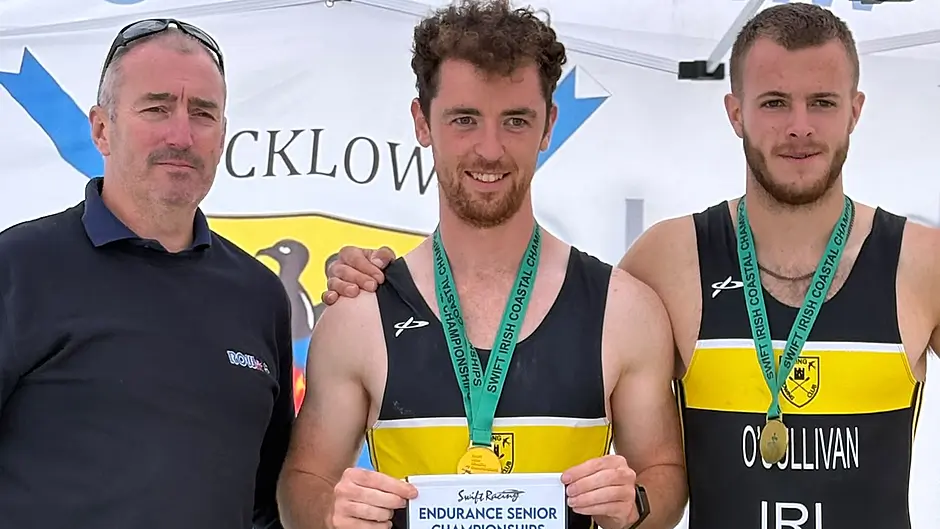 Ring Rowing Club duo Noel Creedon and Neil O’Sullivan strike gold at coastal championships Image