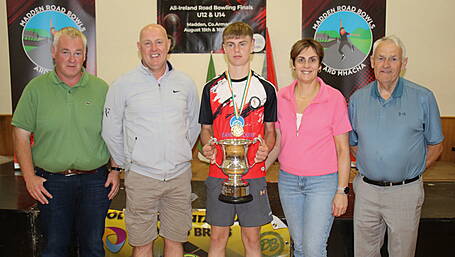 ROAD BOWLING: All-Ireland glory for Nicola Hurley and Fionán Twohig Image
