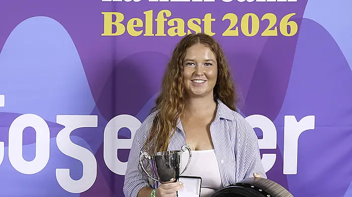 Aoibheann Ní Dhrisceoll of CCÉ Baile Núis was the All-Ireland winner of the Junior DavyCup for bodhrán (over 18 years) at the 2026 Comhaltas Ceoltóirí Éireann All-Ireland Fleadh Cheoil in Belfast.