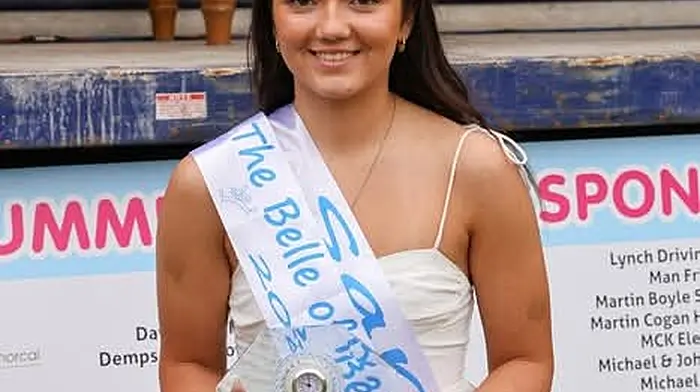 Sarah Lynch is the Belle of Belgooly 2026.