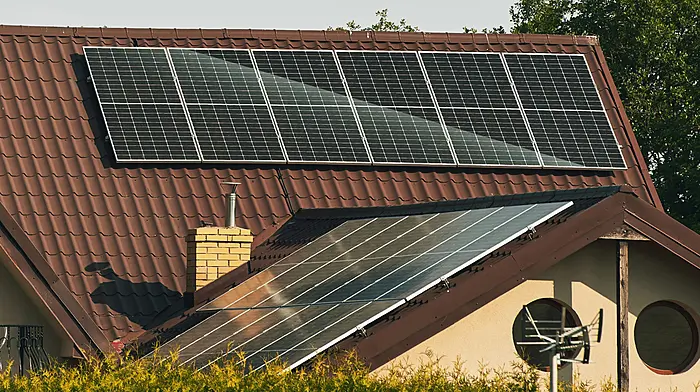 WOMAN ON THE VERGE: Solar panels a ray of sunshine Image