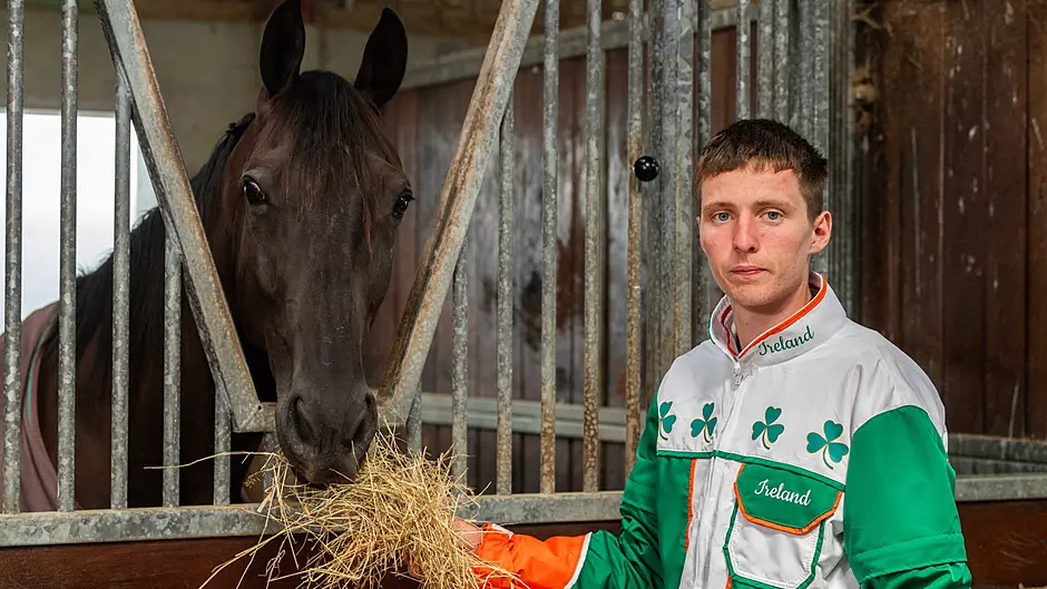 WATCH: Baltimore harness racing driver Eoin Murphy on representing Ireland at this Sunday's European Championships in Dundalk Image