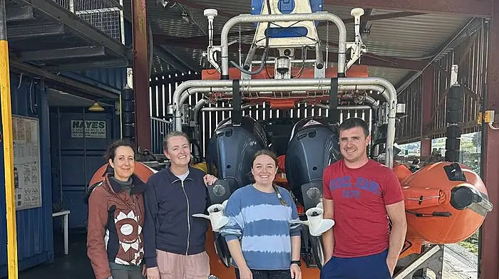 First shout for two members of Union Hall RNLI Image