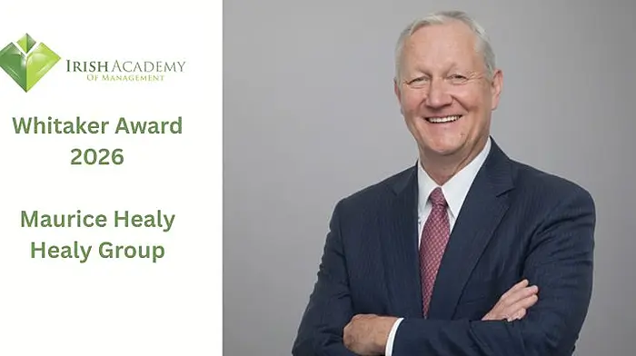 Healy Group founder Maurice Anthony Healy receives prestigious Irish Academy of Management Whitaker Award Image