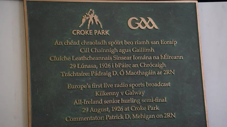 'Paddy Mehigan was the original voice of the GAA' Image