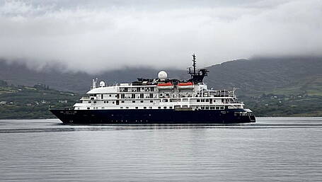Bere Island welcomes luxury cruise liner for first visit Image