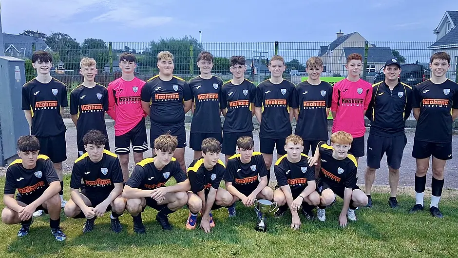 Castlelack and Skibbereen Celtic win West Cork cup and league trophies Image