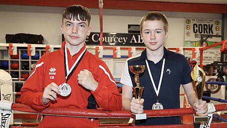 Talented Ballinspittle boxer Paddy Harrington shows his class with top award in Hungary Image