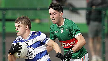Hero Donal O’Callaghan kicks the winning point as Castlehaven U21s are back on top in Carbery Image