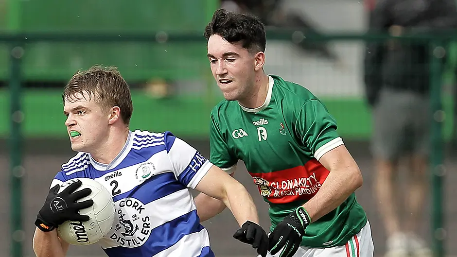 Hero Donal O’Callaghan kicks the winning point as Castlehaven U21s are back on top in Carbery Image