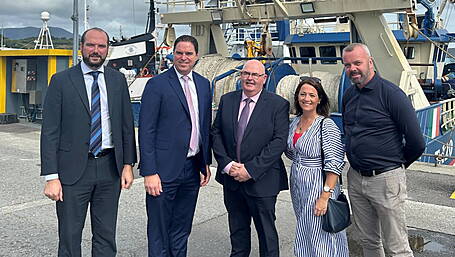 'Message finally getting through': Seafood sector meets Agriculture Minister in Castletownbere Image