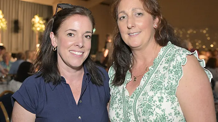 Laura McCabe (left) Barryroe and Laura Griffin, Timoleague at the \