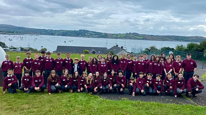 The 2026 first year intake at Schull Community College.