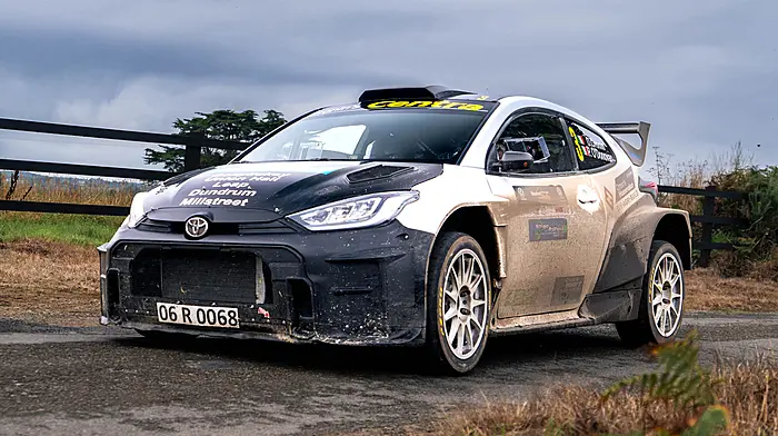 Daniel Cronin takes Toyota GR Yaris to victory in Wexford Rally Image