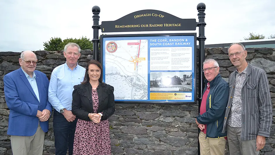 Series of information boards retrace 85km railway journey to city from Skibbereen Image