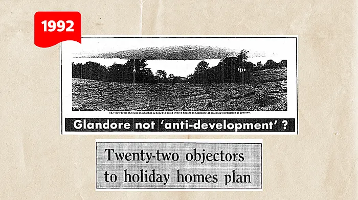 ON THIS DAY IN 1992: Glandore not 'anti-development'? Image