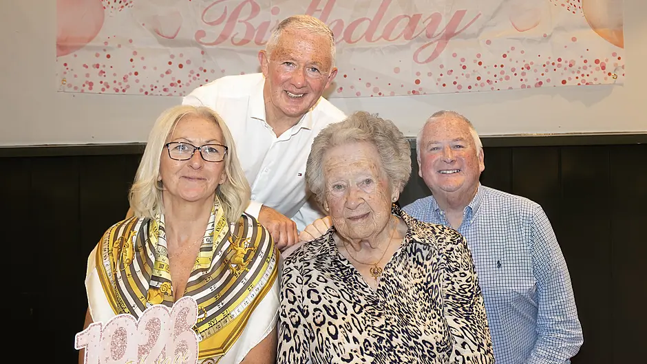 Bridget O'Mahony's secret to reaching 100 years is adventure and vitality Image