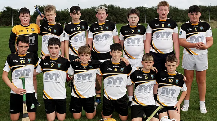 The St Brogan's College white team that competed in the shield competition. (Photo: Paddy Feen)