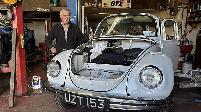 Vroom to improve: how a 1973 Volkswagen Beetle found its way back to original owner Image